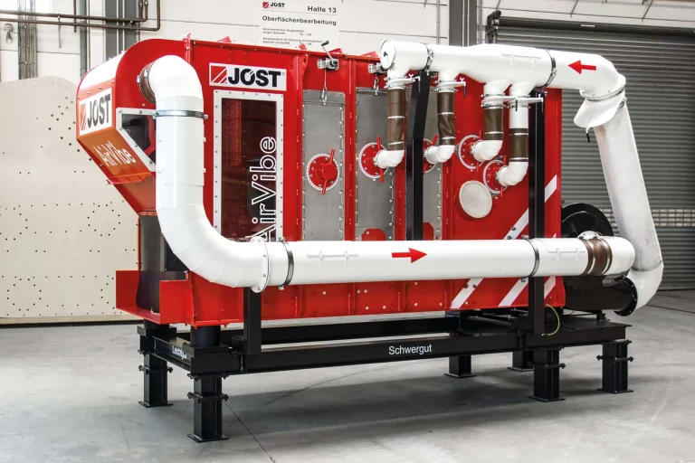 JOEST AirVibe Vibrationssichter zur stofflichen Trennung im Recyclingprozess