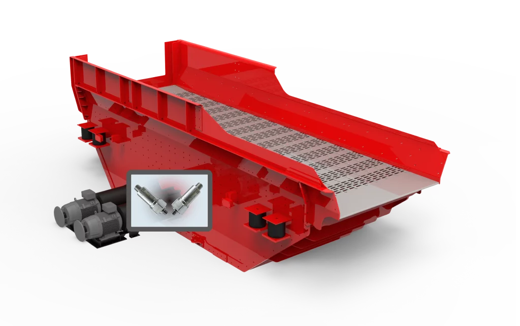 JOEST shakeout with integrated J-SEN sensors for process monitoring