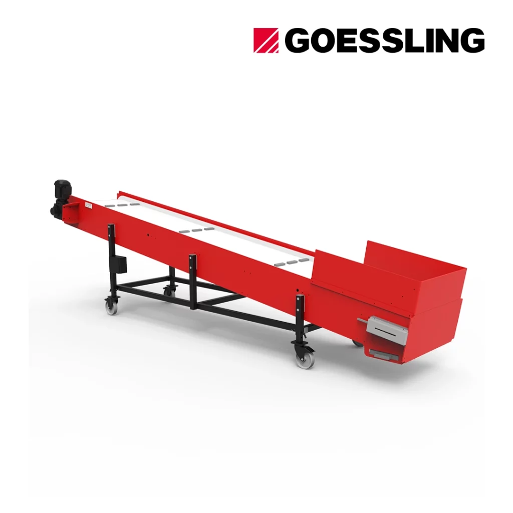 Drahtgurtförderer für den Transport von Schütt- und Stückgut in Industrie und Wärmebehandlung